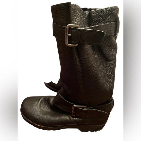 Gentle Souls Buckled Up Flat Knee High Leather Boots size 8 - Picture 7 of 8